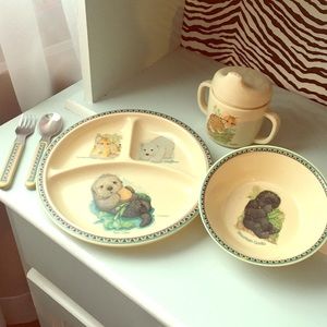 Kids Safari Dinner Set 6 Piece